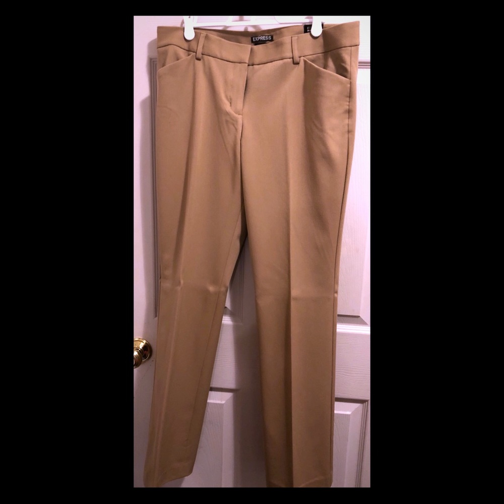 Dark khaki Express dress pant